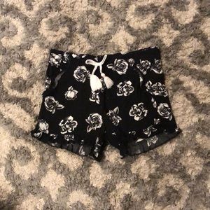 Girls floral flowy shorts